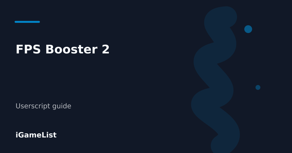 Editorial cover for FPS Booster 2