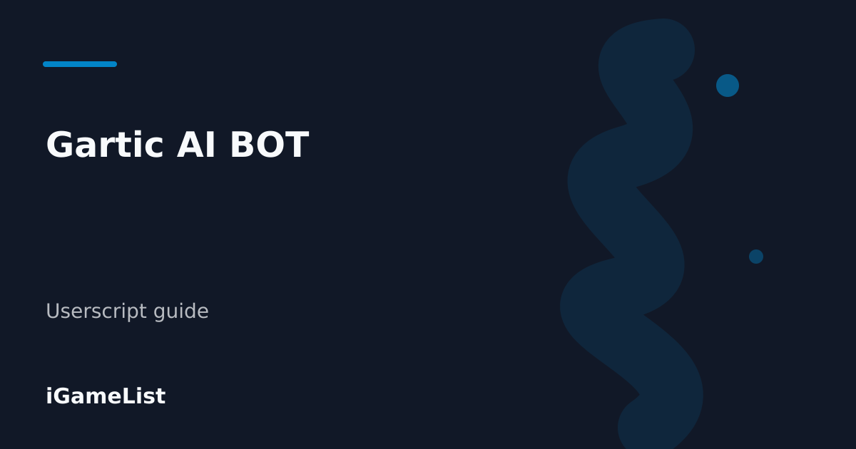 Editorial cover for Gartic AI BOT