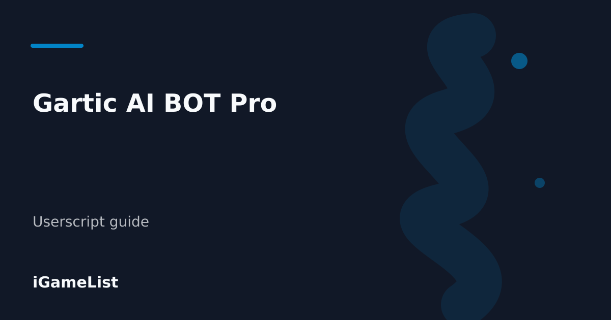 Editorial cover for Gartic AI BOT Pro